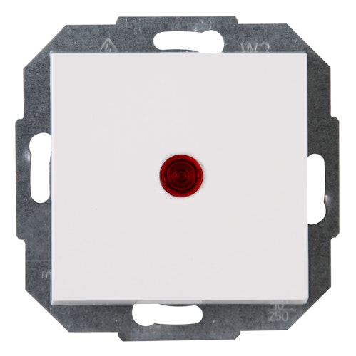 Kopp Kontrollschalter ATHENIS rein-weiß, beleuchtet