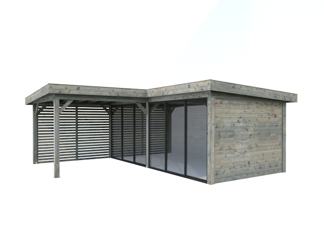 Palmako Carport/Pavillon Connect Lenna 24,9 m² Set 413 Slide