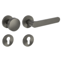 Vorschaubild Griffwerk Wechselgarnitur VAYA 291 AVUS fast2fix Fast2Fix Rosetten rund Knopf R2 Kaschmirgrau R