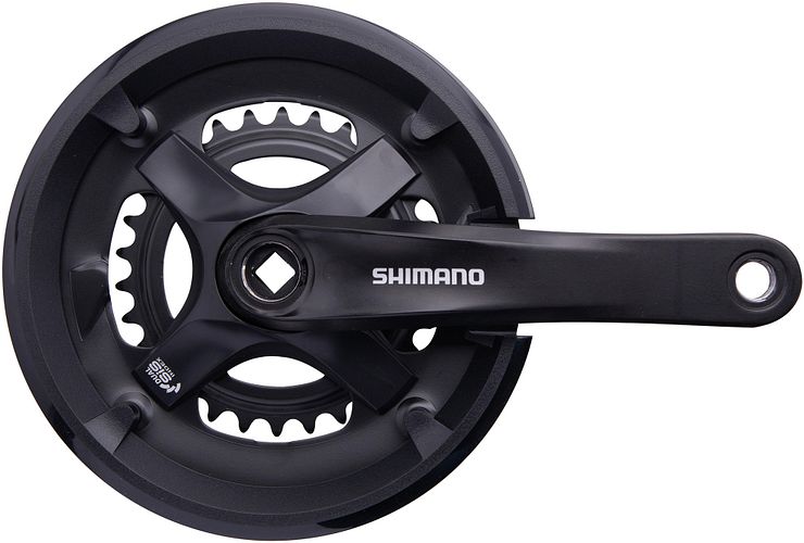 Shimano Kettenradgarnitur TY501 175 mm 30/46 Zähne schwarz