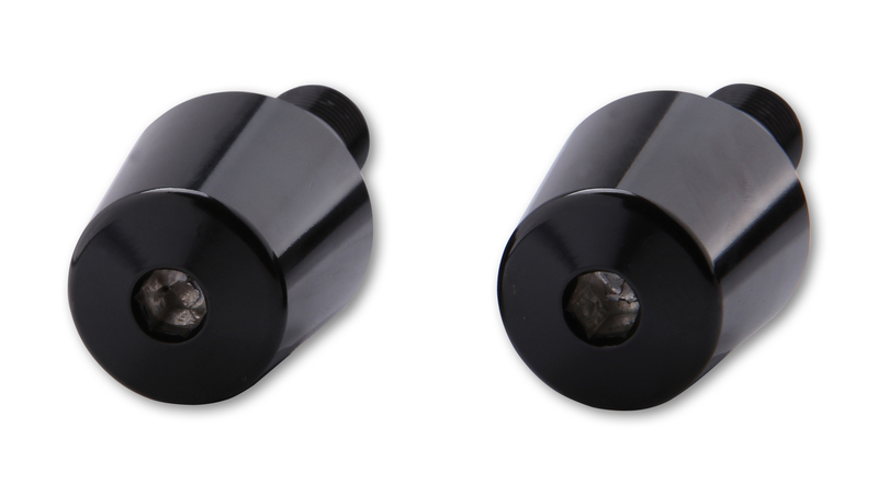 HIGHSIDER smart Lenkergewichte Schwarz OEM-Style, Für diverse Yamaha (Paar)