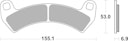Vorschaubild SBS Bremsbelag 954SI Offroad Sinter