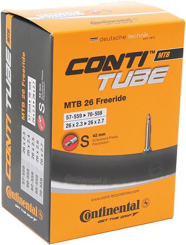 Continental MTB Schlauch 26 Zoll schwarz Freeride