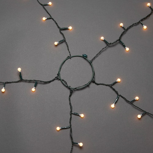 Konstsmide Weihnachtsbeleuchtung  LED Baummantel Ring 5 Stränge à 30 Dioden
