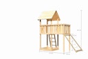 Vorschaubild Akubi Kinderspielturm Lotti inkl. Anbauplattform und Netzrampe