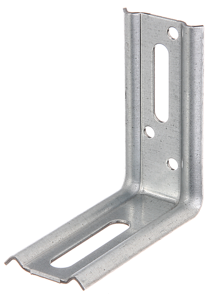 Alberts® Verstellwinkel 90° geprägt mit Langloch  70x70x30 mm