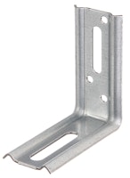 Alberts® Verstellwinkel 90° geprägt mit Langloch  70x70x30 mm