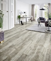 KWG Antigua classic Hydrofix Pinie gebürstet Designvinyl Fertigfußboden 123,5x30,5 cm