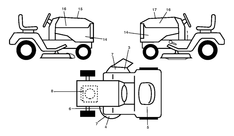 Husqvarna Gartentraktoren 96048008600 GT52XLS