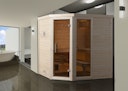 Vorschaubild Weka Premium Massivholzsauna Cubilis 2 mit Glastür+Fenster ohne Montageservice - 45 mm