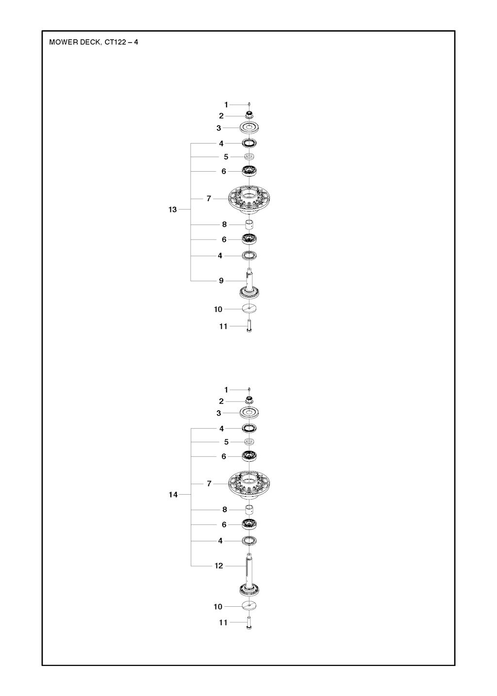 Explosionszeichnung Ersatzteile