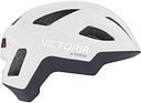 Vorschaubild Victoria Helm React LED 59-62 cm weiß, grau, schwarz
