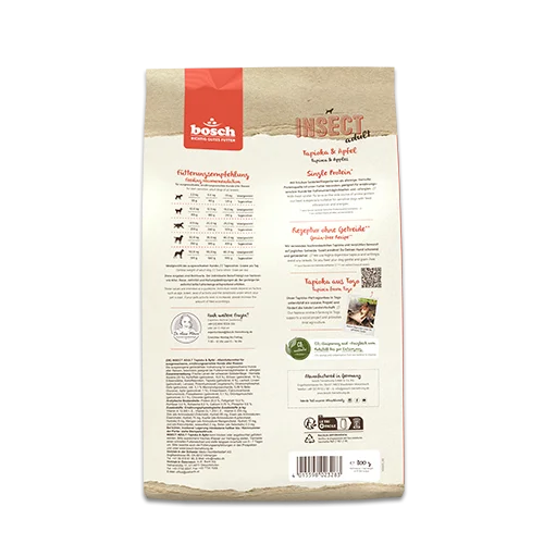 Bosch HPC INSECT Adult Tapioka mit Äpfel 2,5kg