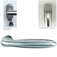 GRIFFWERK Fenstergriff VERONICA in Edelstahl matt