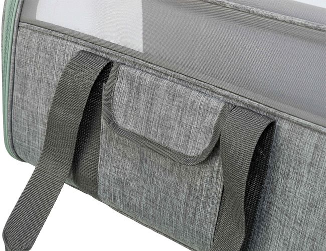 TRIXIE Tasche Dillon, 33 × 32 × 54 cm, grau/mint