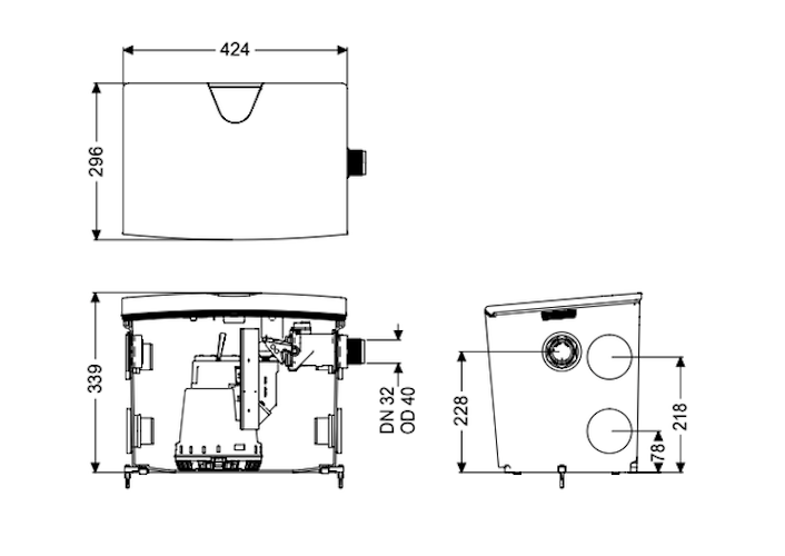 KESSEL 28561 -Hebeanlage Minilift S