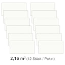 Vorschaubild Revét Vinyl Wandfliese Weiss Hochglanz 60 x 30 cm