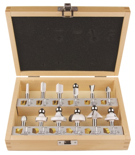 Makita Fräser-Set 8mm 12Stk. D-53556