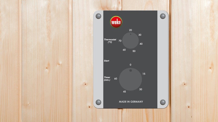 Weka Infrarot Wärmekabine Hamina Gr. 1 inkl. Linienstrahler
