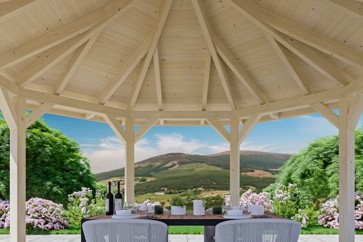 Skan Holz Pavillon Nice