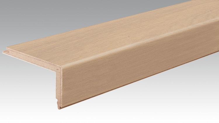 MEISTER Treppenkante Parkett L-Profil 2150 x 13 mm 9004 Eiche authentic pure ultramattlackiert
