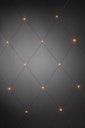 Konstsmide Weihnachtsbeleuchtung  LED Lichternetz 32 bernsteinfarbene Dioden B300 H300