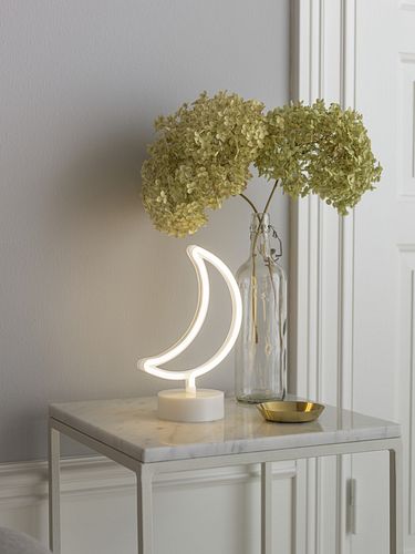 Konstsmide Weihnachtsbeleuchtung  LED Schlauchsilhouette Mond