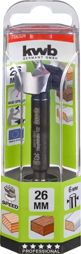 kwb Akku Top Speed Forstnerbohrer 26 mm SB 706326