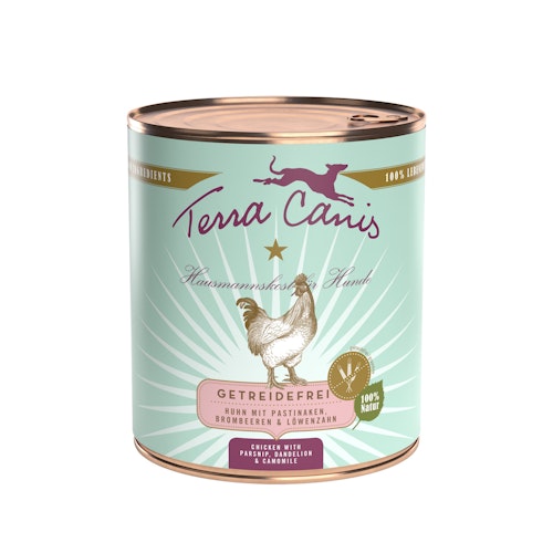 Terra Canis Getreidefrei 800g Dose Hundenassfutter