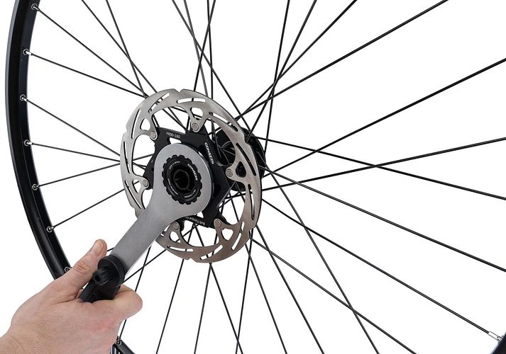 CONTEC Vorderradadapter-Kit Adhubter Front schwarz