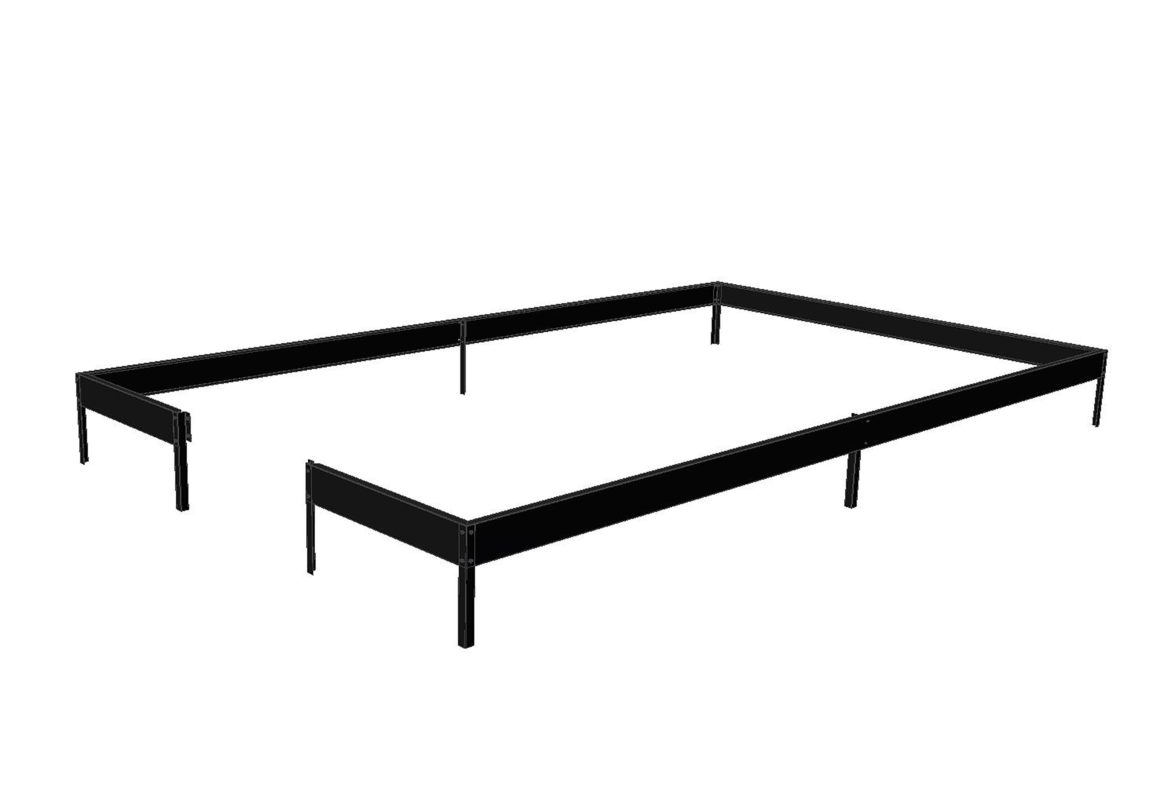 Halls Stahlfundament für Gewächshaus Magnum - 8,3 m² / 9,9 m² / 11,5 m²