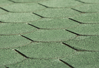Weka Biberschwanz- Dachschindeln grün