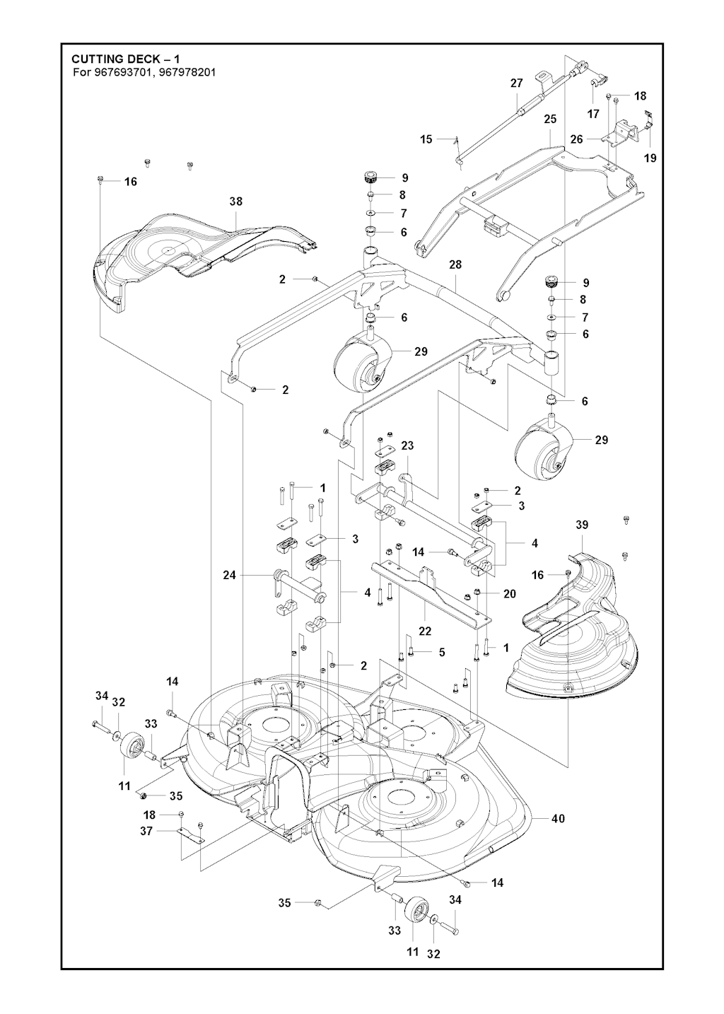 Explosionszeichnung Ersatzteile