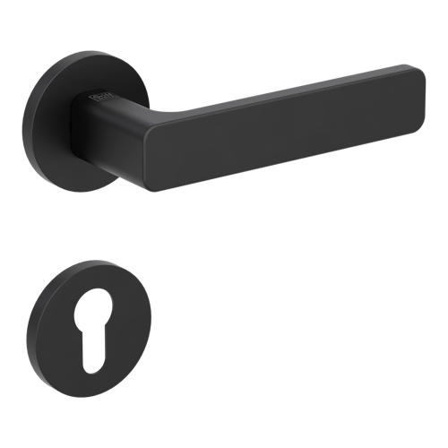 Griffwerk VAYA 265 MINIMAL MODERN fast2fix Fast2Fix Rosetten rund Profilzylinder Graphitschwarz