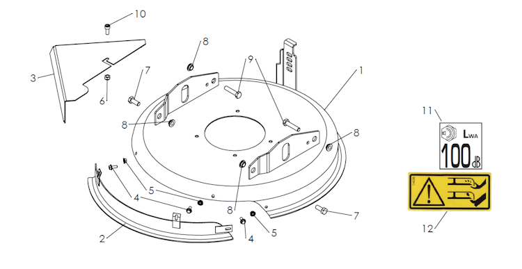 Husqvarna Rasenmäher kommerzielle Nutzung 970449001 DBY51