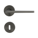 Vorschaubild Griffwerk Türgriff REMOTE Schraubtechnik rund -GK4- Samtgrau, Kaschmirgrau, Graphitschwarz