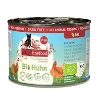 catz finefood Bio 6 x 200g Katzennassfutter