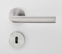 Vorschaubild Griffwerk Türgriff TRI 134 - Schraubtechnik, rund, Edelstahl matt