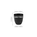 Vorschaubild Wikholm form Design Hängetopf aus Jute in natur 17 x 17 cm