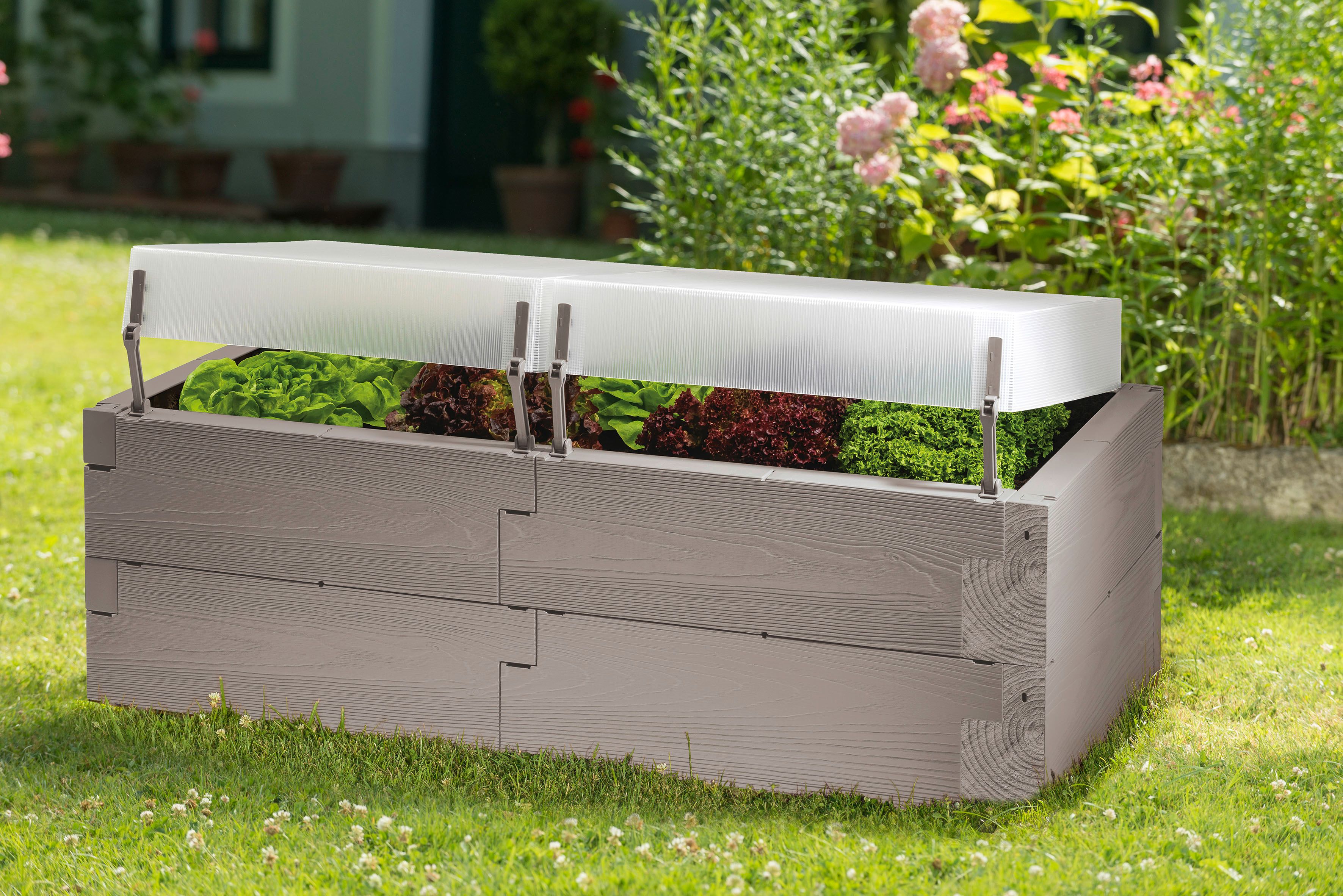JUWEL Hochbeet Timber Anzucht-Set 2in1