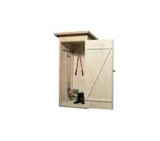 weka 14 mm Garten- und Terrassenschrank 361 mit Flachdach 1