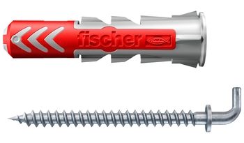 FISCHER DuoPower 6 x 30 WH mit Winkelhaken (6 Stück) 535000