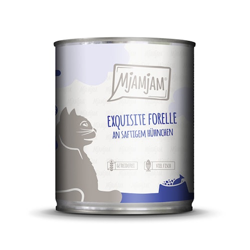 MJAMJAM Leckere Mahlzeit 800g Dose Katzennassfutter