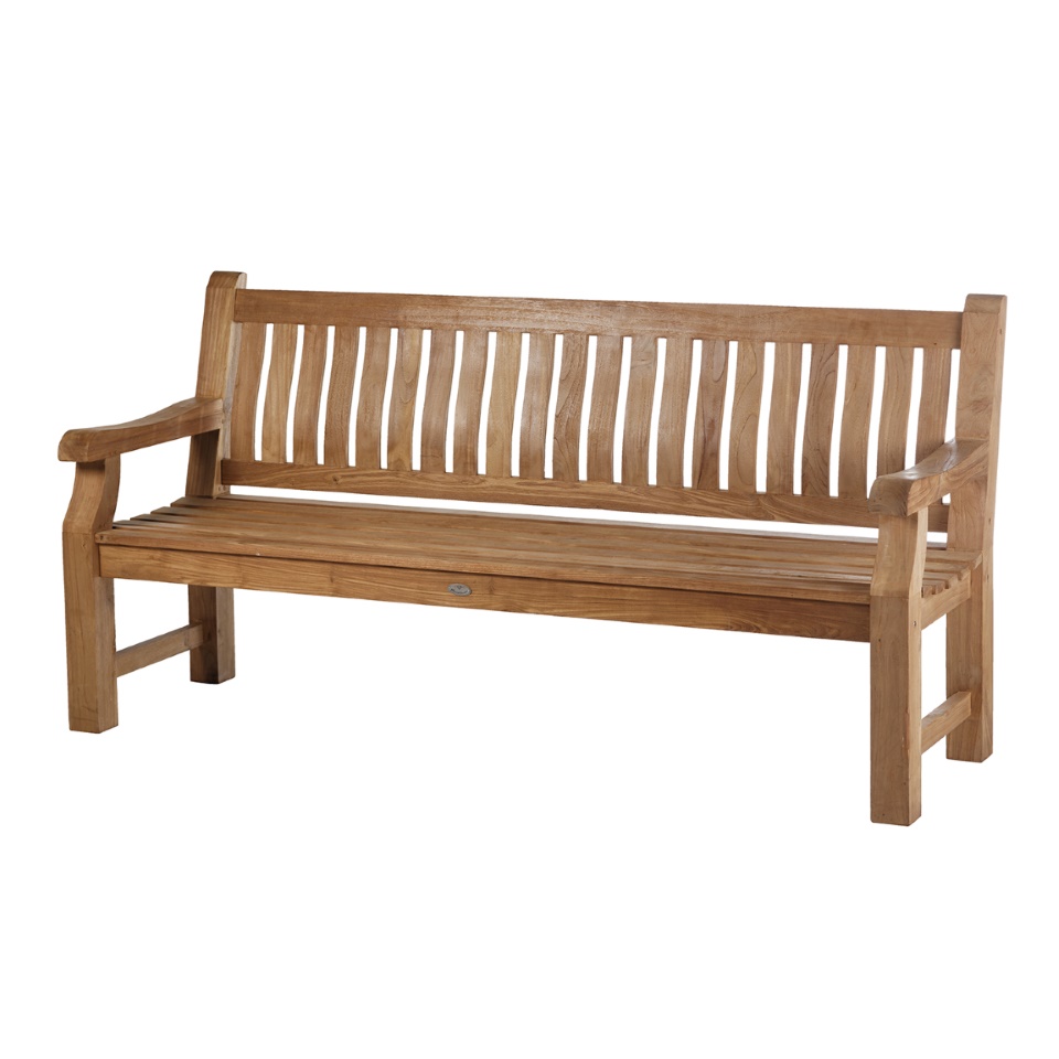 Diamond Garden 3-Sitzer Landhausbank CHATEAU, Recycled Teak