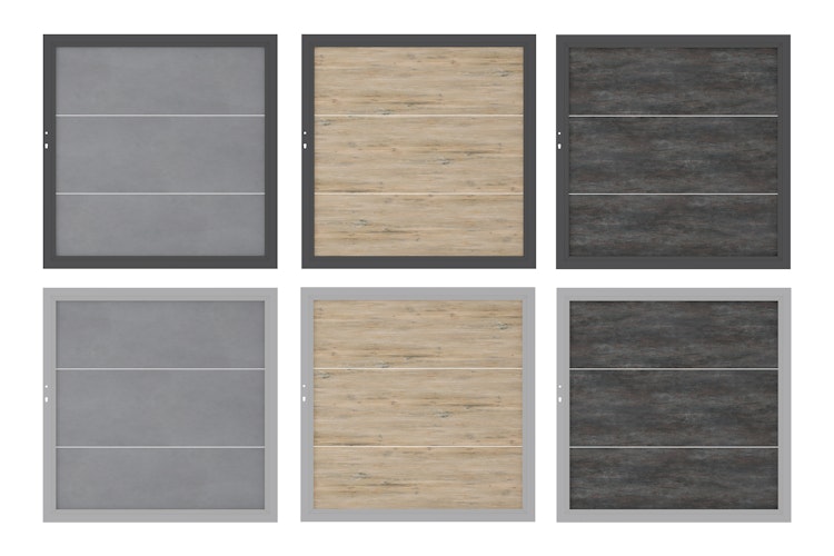 TraumGarten SYSTEM BOARD KERAMIK XL Einzeltor auf Maß bis 180 x 180 cm