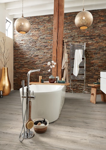 MEISTER Designboden MeisterDesign. flex DD 400 1290 x 216 x 5 mm 6889 Felseneiche Porensynchron-Struktur