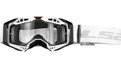 LS2 Crossbrille Aura Enduro – Schwarz/Weiß