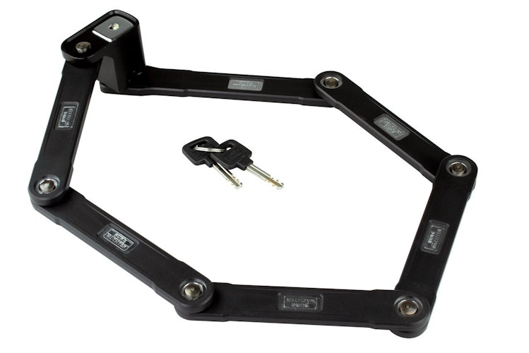 Burg Wächter Zylinder-Faltschloss 790 90 black SB