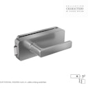 Vorschaubild GRIFFWERK Ganzglastürbeschlagset GATE SIEGER DESIGN-Edelstahl matt