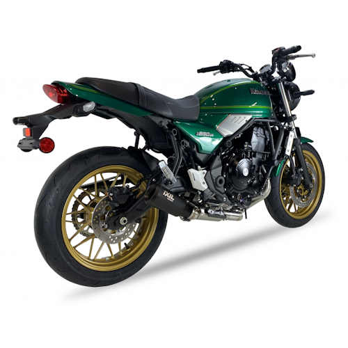 IXIL Komplettanlage RB Edelstahl Schwarz Kawasaki Z 650 RS